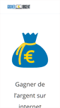 Mobile Screenshot of gagner-argent.com